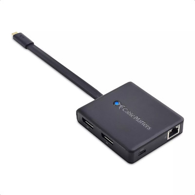 Cable Matters Dual Monitor USB C Hub (USB C Dock) mit Dual 4K HDMI, 2X USB 2.0