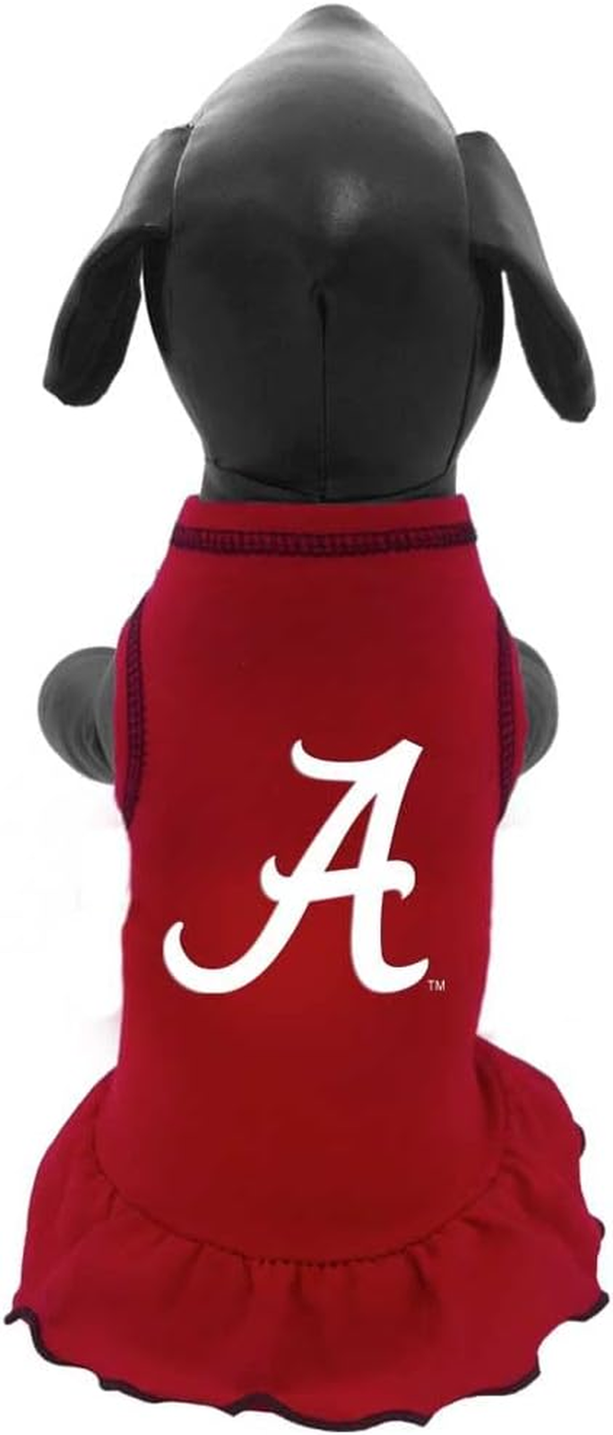 Alabama Crimson Tide Cheerleader Dog Costume NCAA Fan Outfit