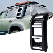 For Land Rover Defender 90/110 2020-2024 2025 L663 Roof Rack Side Access Ladder