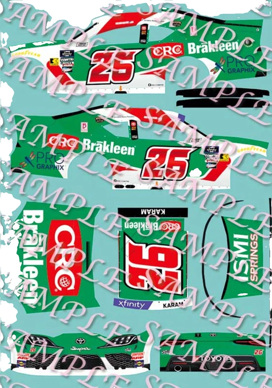 Toyota 1:64 Scale Diecast Sport & Touring Cars