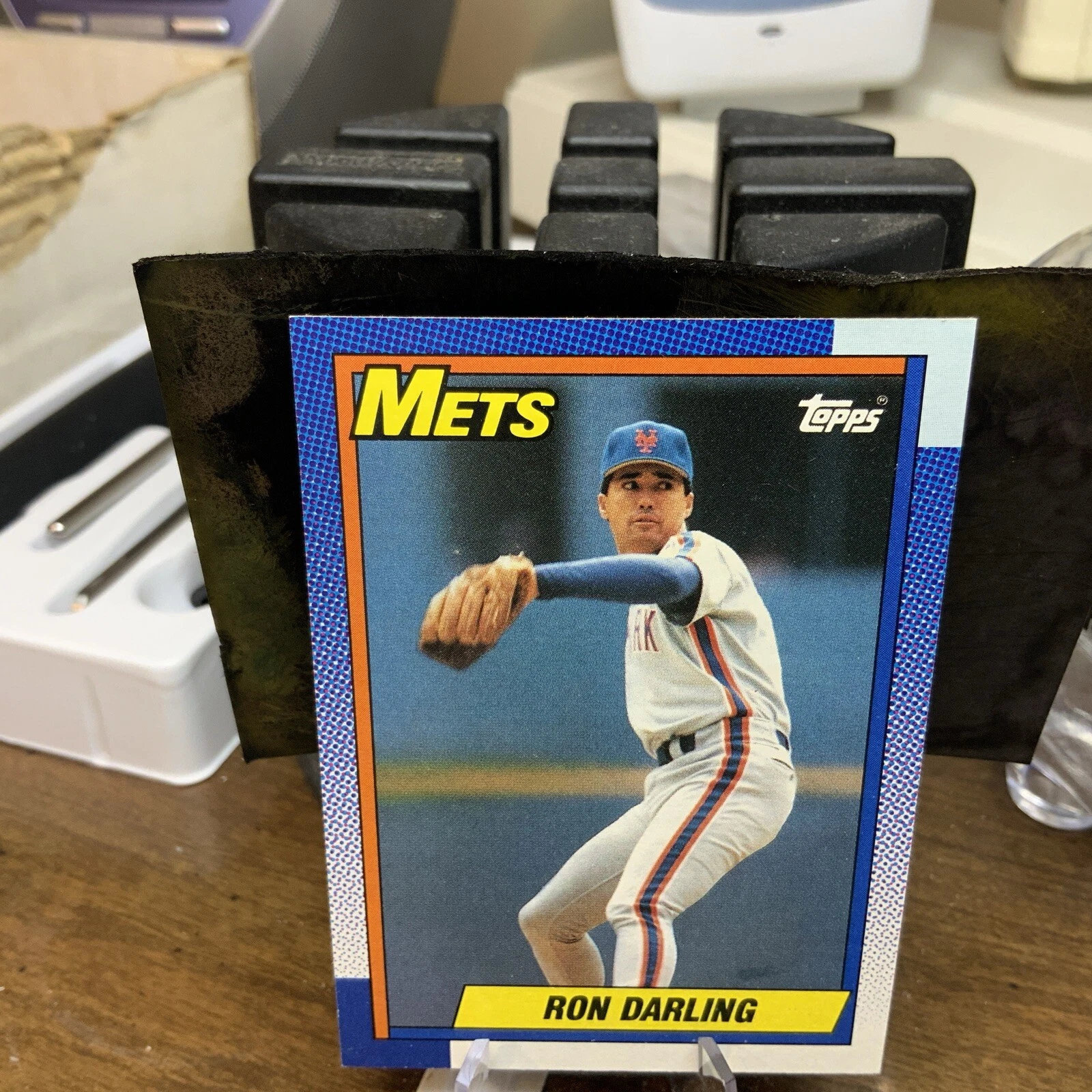 1990 Topps Baseball #330 Ron Darling - New York Mets