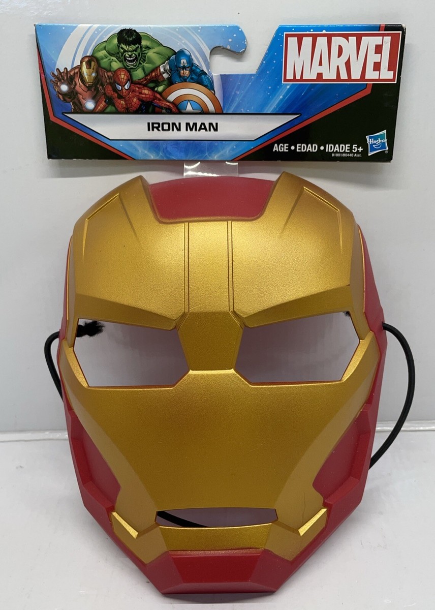 Marvel Iron Man Mask (New See Photos! 7”h x 6”w) | eBay