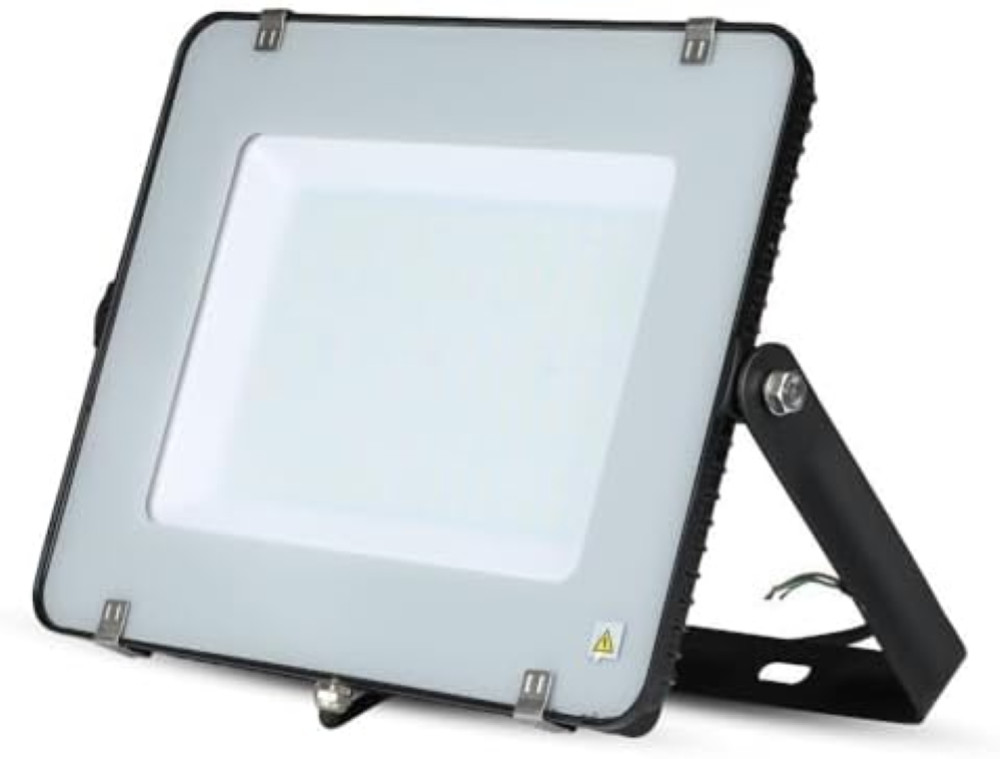 Proiettore LED 200W SMD 6500K Nero IP65 - Faro da Esterno Professionale