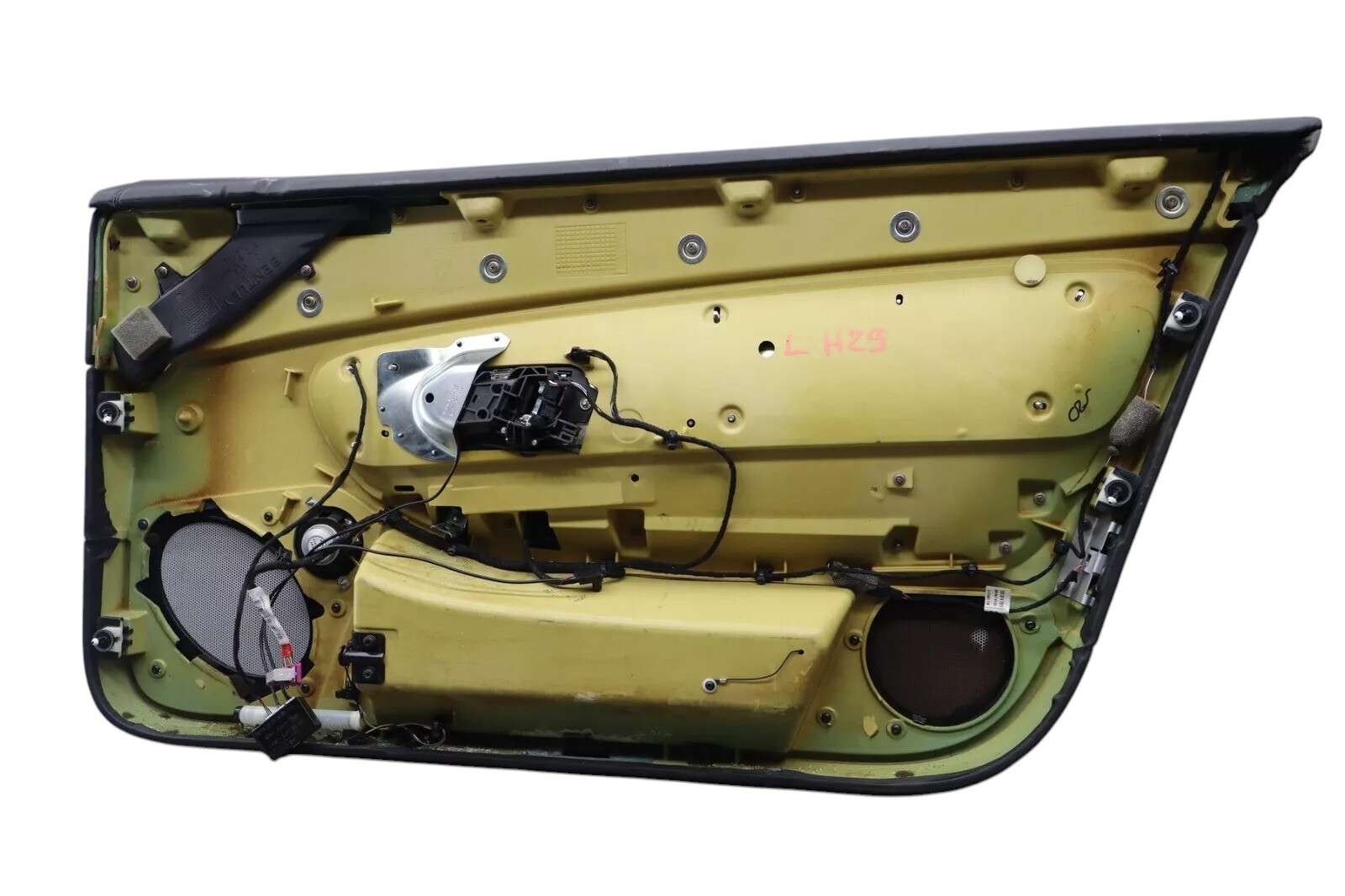 07-11 Bentley Continental GTC Convertible Left Side Interior Door Panel OEM