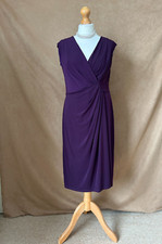 SALE!! EAST. Women's / Ladies Stylish Purple Occasion Dress. UK 12.