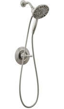 Delta Arvo 14 Series SpotShield Brushed Nickel In2ition 2-in-1 Shower Faucet Set