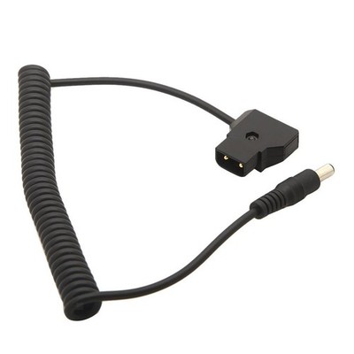 Spiralkabel D-Tap Stecker Auf DC 5,5 X 2,5 Mm Für DSLR Power V-Mount Anton