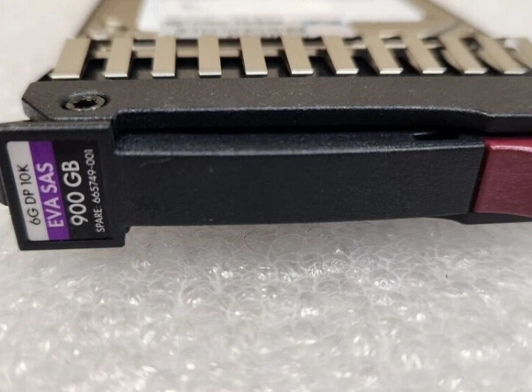 HP 900GB 665749-001 10k SAS 2.5'' EG0900FCVBL Eva Storage 693569-004 Hard Drive - Image 2 of 2