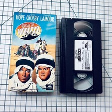 Road to Morocco VHS 1942 Comedy Musical Bob Hope Bing Crosby MCA Universal USED