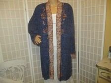vintage Carole Little long light weight boho jacket