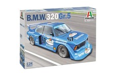 Italeri 3626 1/24 Scale Model Sports Car Kit BMW E21 320 Gr.5 1978 DRM Hottinger