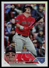 REESE MCGUIRE 2023 TOPPS CHROME UPDATE REFRACTORS BOSTON RED SOX #USC58