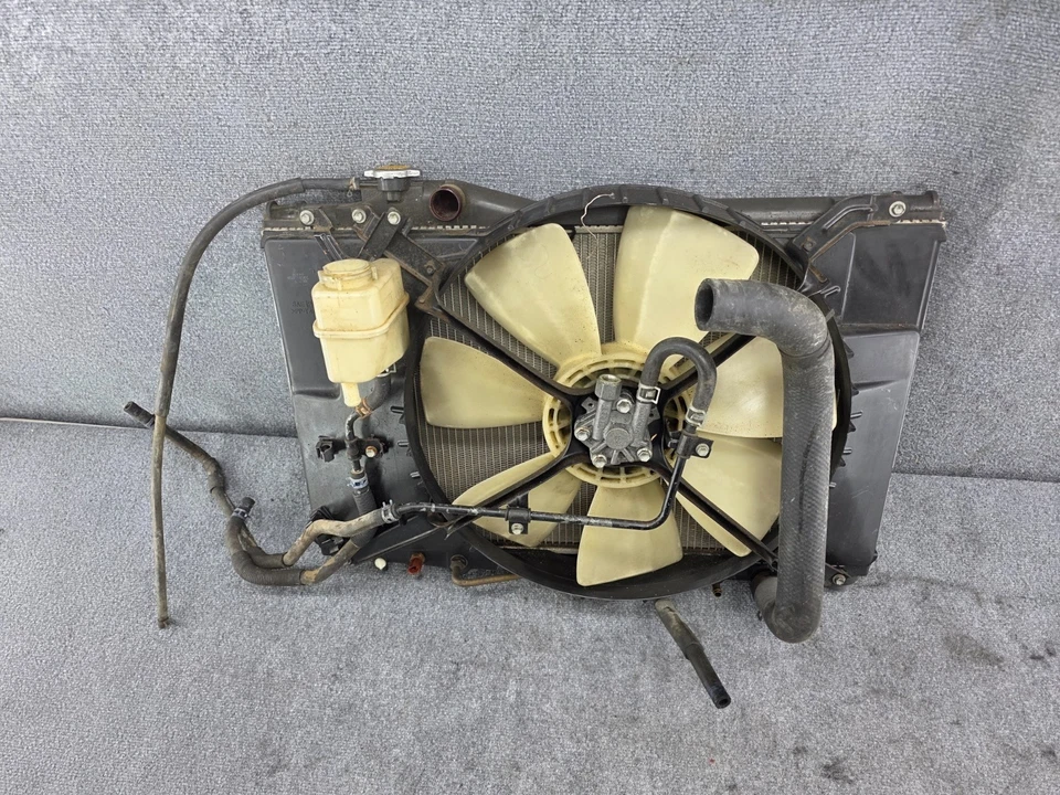 LEXUS 1998-2000 SC400 OEM MOTOR RADIADOR VENTILADOR DE REFRIGERACIÓN CUBIERTA CONDENSADOR Foto 2 de 4