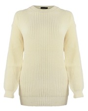 Ladies Women Knitted Sweater Top Long Sleeve Over sized Chunky Knit Baggy Jumper