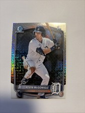 2025 Bowman - Chrome Prospects Kevin McGonigle #BCP-79 Mojo Refractor (RC)