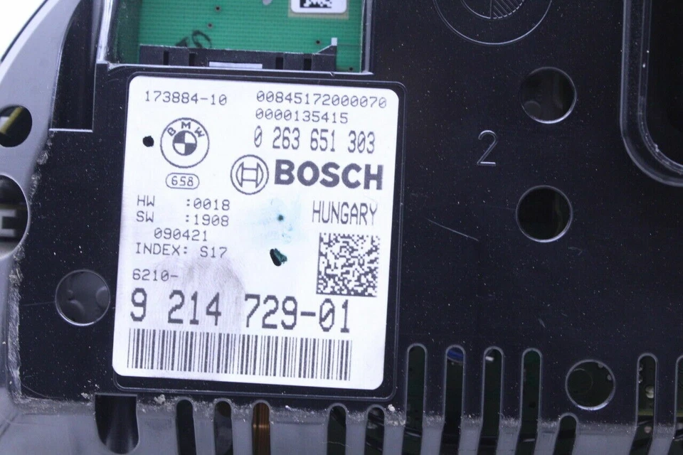 Cuadro de instrumentos BMW 750Li 2009 velocímetro Speedo OEM usado Foto 4 de 4