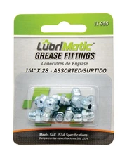 LubriMatic 11955 Assorted Degrees Standard Grease Fitting 1/4 in.-28