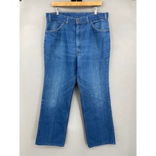 Vintage 80s Levi's Orange Tab Straight Leg Jeans Men 36x34 34 x 29 1984 Skosh