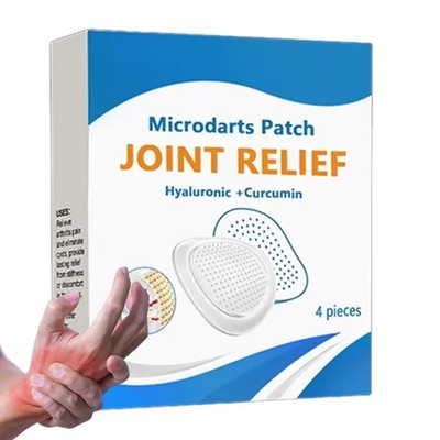 4pcs Knee Relief Patch Extra Strength Relief Pads Extra Without Needles Or Pills