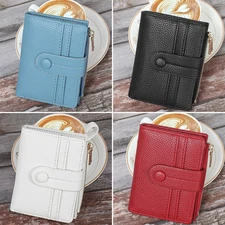 Womens Small Wallets Slim Compact Size Coin Purse Credit Card Holder RFID Wallet