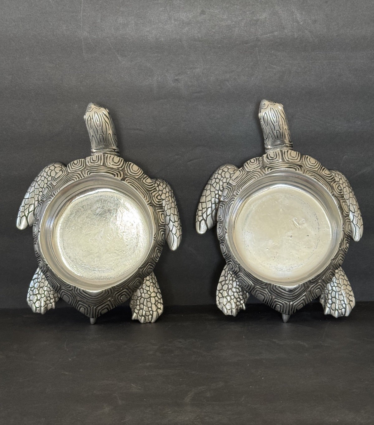 Set Yankee Candle Retired Large Turtles Silver