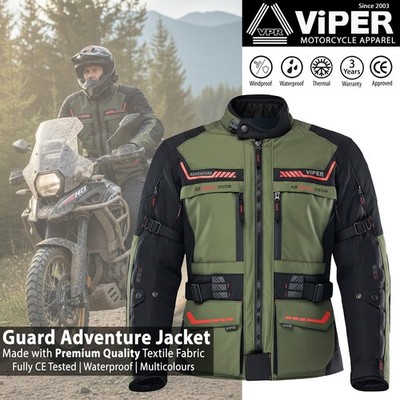 ViPER Guard Adventure wasserdichte Motorrad CE Jacke Motorrad Textiljacke