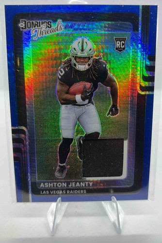 2025 Donruss Optic Ashton Jeanty Blue Hyper (RAW)