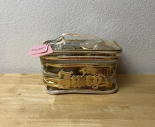 Juicy Couture Gold Travel Case NWT