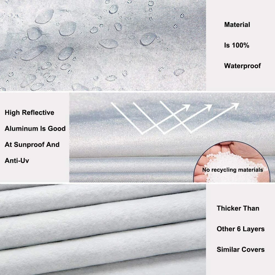 Cubierta de coche impermeable exterior protección contra el polvo para Mercedes-Benz ML250 ML350 Bwwcf Foto 4 de 4