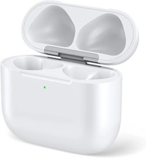 Replacement Charging Case For Air Pods 4th Generation Wireless White No Earbuds