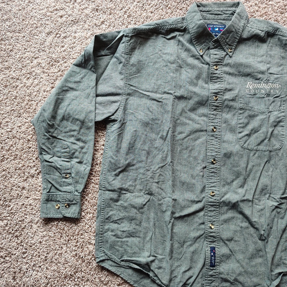 Camisa Remington Country manga larga abotonada para hombre talla L? Caza al aire libre Foto 3 de 4