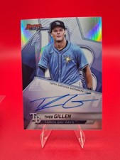 2025 Bowmans Best Theo Gillen Best Of 2025 Refractor Auto Tampa Bay Rays