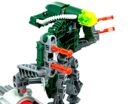 LEGO 2007 Bionicle Toa Mahri Kongu Figure (64 Pieces) Complete Set 8910