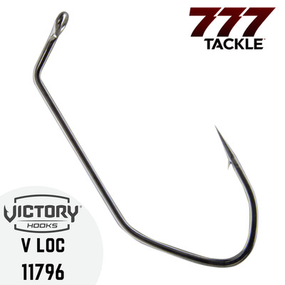 Victory Hooks 11796 V-Loc 60º Heavy Hook Compare Mustad 32796 10 25 or 50 Pack