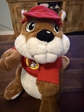 Buc-ees Beaver Mascot 10  Plush With Tshirt Bucky Bucees Jaag Stuffed Animal Toy