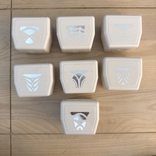 Lot of 7 Martha Stewart Circle Edge Punches - Crisp Sharp Die Cuts