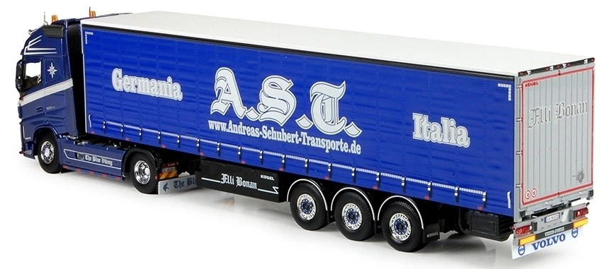 TEKNO, Rimorchio VOLVO FH04 Globetrotter XL 4x2 e Schubert Italia a 3 assi, 1... - Immagine 4 di 4