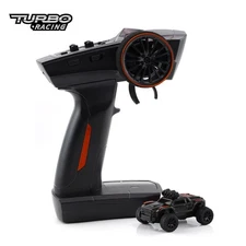 Turbo Racing C81-BLACK 1/76 RC Monster Truck 2WD Off-Road RTR w/Radio