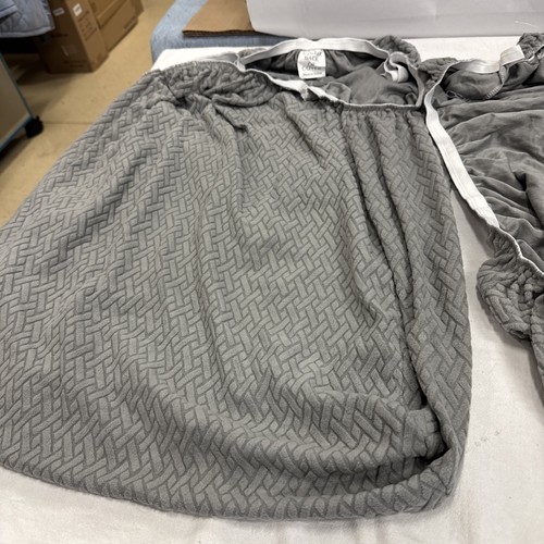 Funda reclinable elástica 4 piezas La Jacquard cubierta de silla con lateral gris - Imagen 11 de 19