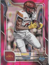 2025 Bowman University Chrome #123 Chase Sowell Pink Lava Refractor