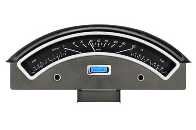 Dakota Digital 1957 Ford Car VHX Black / Blue LED Gauge Kit VHX-57F-K-B