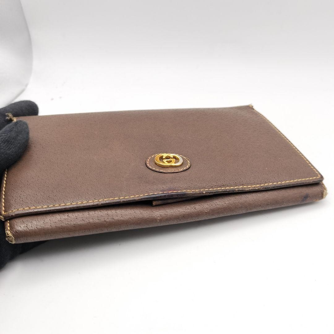Gucci Long Wallet GG Leather Brown Authentic G0106869 thumbnail 5