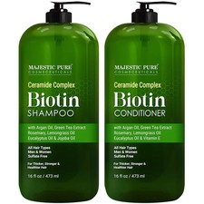 Biotin Champu y Acondicionador Tratamiento para la Caida del Cabello Shampoo