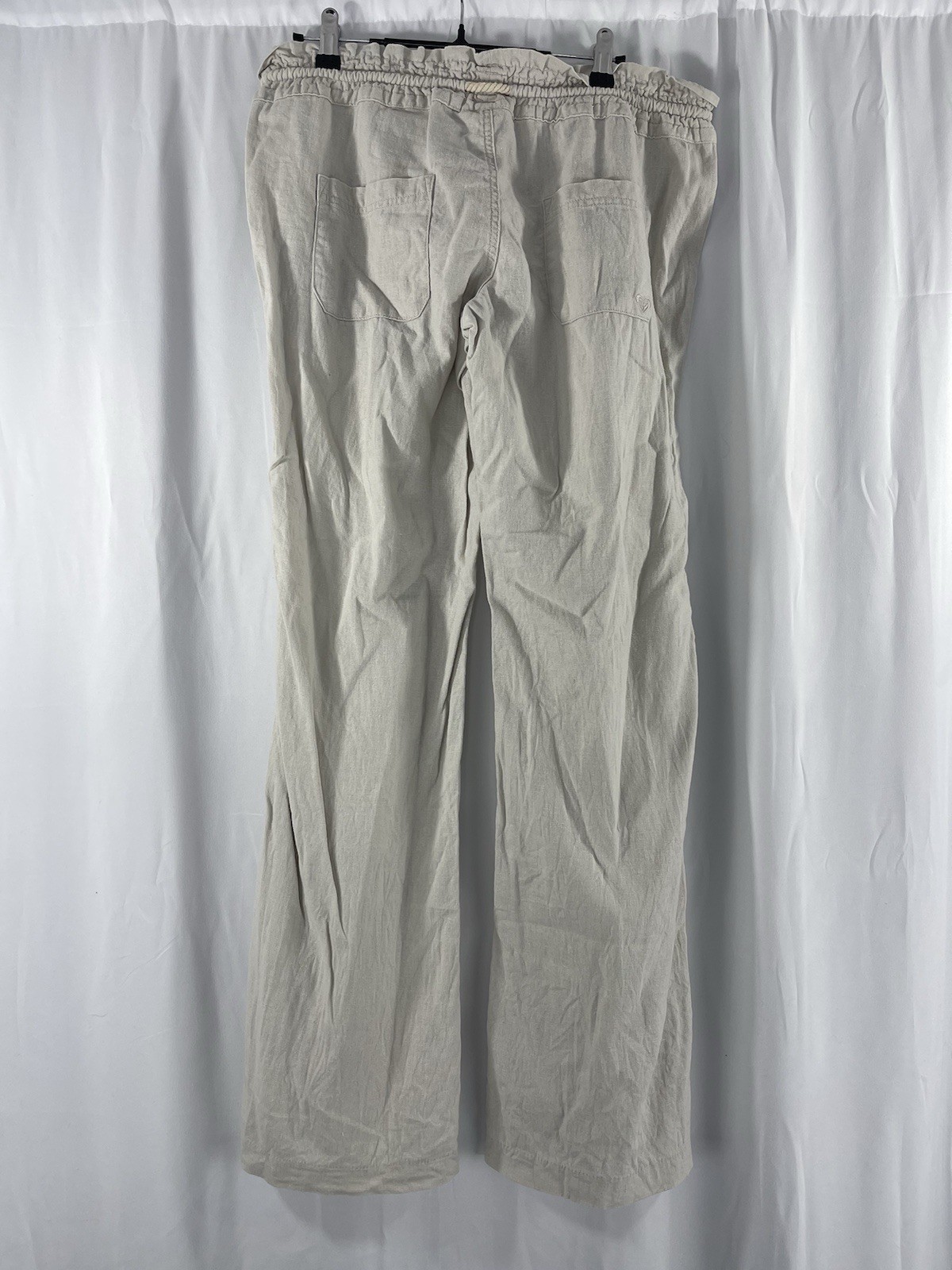 Roxy Women’s Stone Solid Linen Blend Oceanside Pa… - image 7