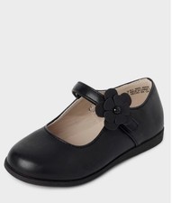 NWT Girl s Black Faux-Leather Children s Place Mary Jane Casual Dress Shoe 11