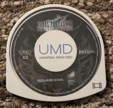 PSP Final Fantasy VII Advent Children Sony Playstation Portable Game Disc Tested