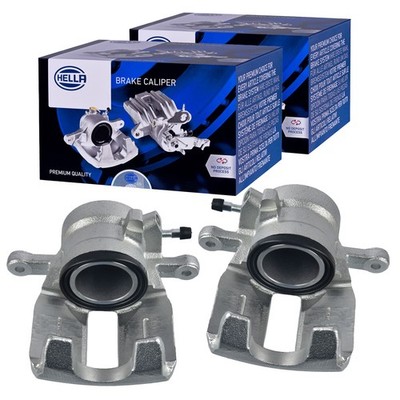 2x HELLA BREMSSATTEL VORDERACHSE passend für MERCEDES W169 W245 BJ BIS 04.07