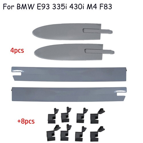 For E93/335i/430i/M4 /M3 Convertible Tetto Top Cerniera Cover SX & Destro// New - Picture 4 of 6