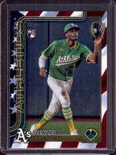 DENZEL CLARKE 2025 Topps Update #US14 Independence Day Rookie RC #14/76