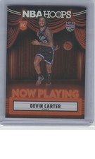 2024-25 Hoops #30 Devin Carter Now Playing Holo B2R1C69